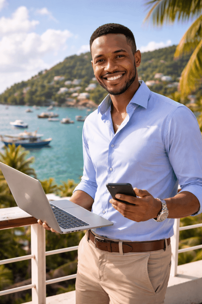 Businessman qui a réussi grâce au CDR Mayotte Business