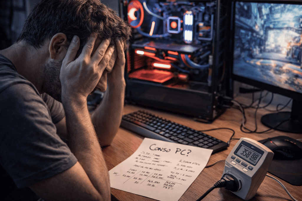 estimation consommation gamer pocketpcparadise.com