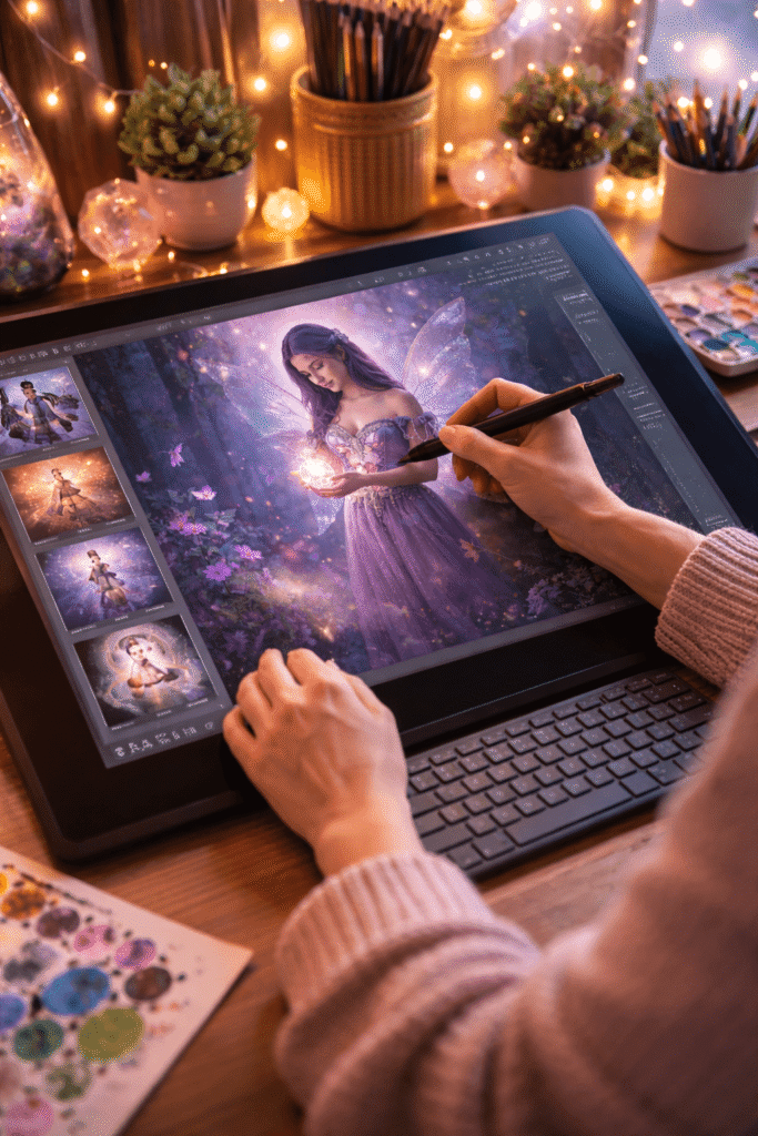 Ellybeth, artiste numérique