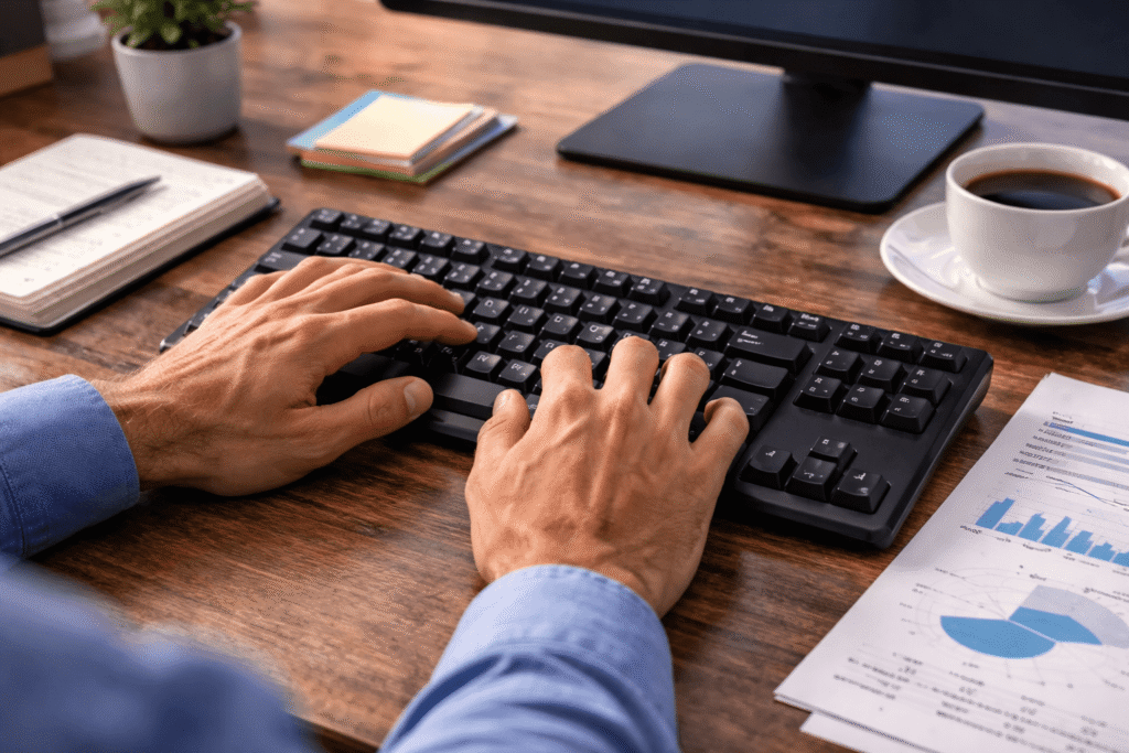 Faire le signe différent sur pc